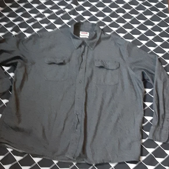 WRANGLER  DENIM  BUTTON FRONT SHIRT, SIZE 2 XL - Picture 3 of 10